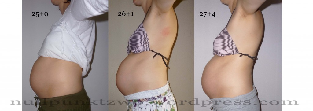Babybauch 7. Schwangerschaftsmonat - Kind 2 Babybauch 7. Schwangerschaftsmonat - Kind 2