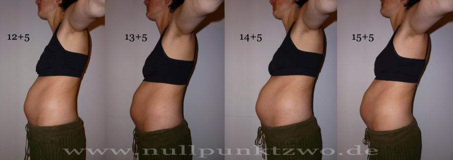 Monat schwangerschaftsbauch 5 