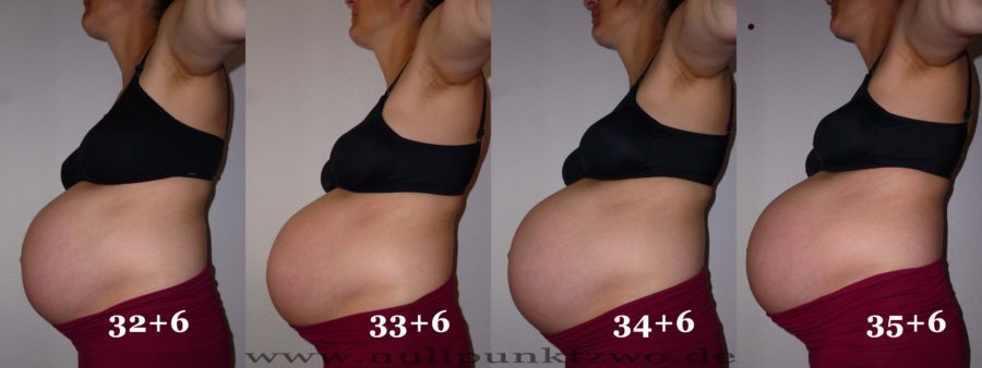 Babybauch 9. Schwangerschaftsmonat | Kind 4