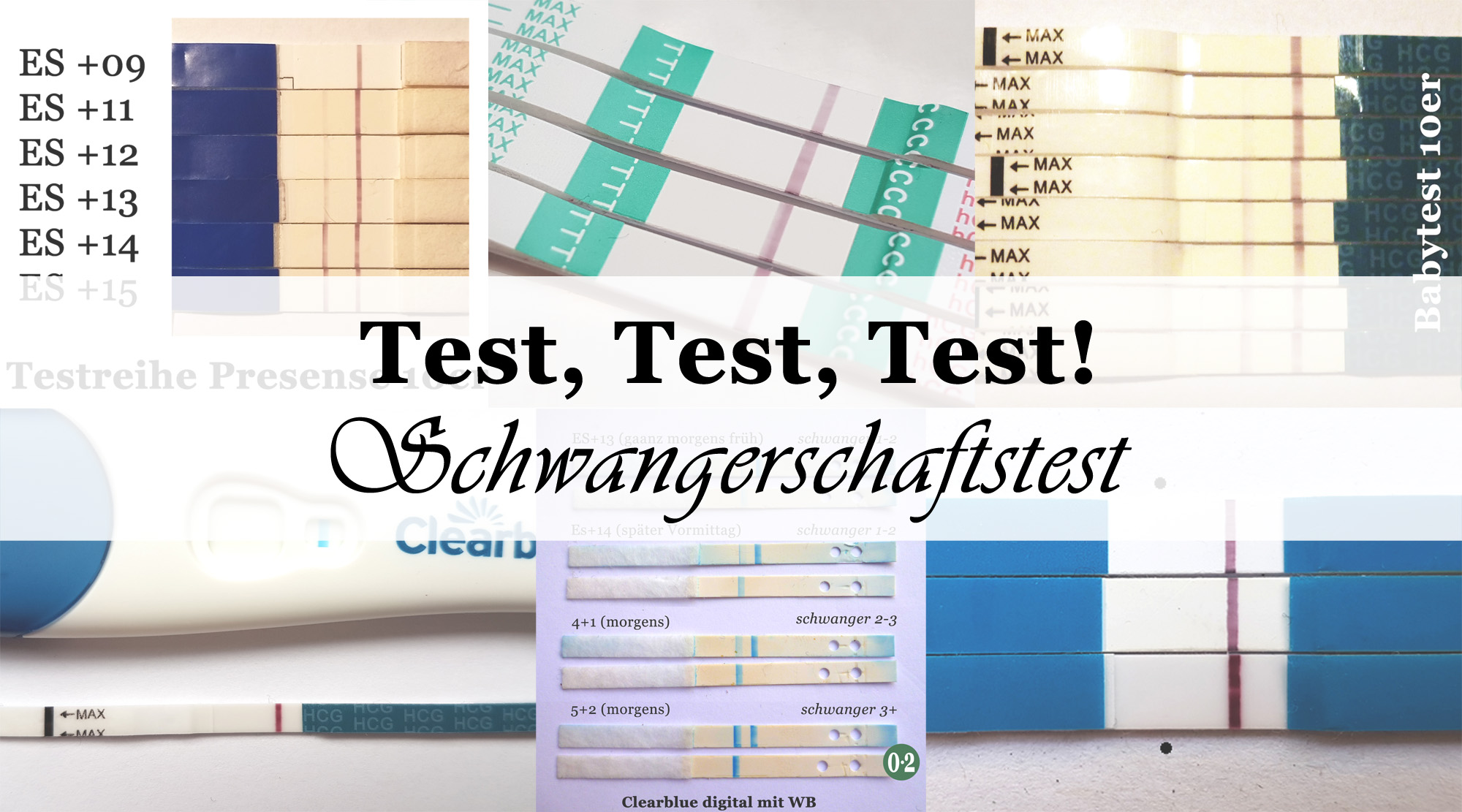 Frühtest trotzdem clearblue schwanger negativ Negativer Test